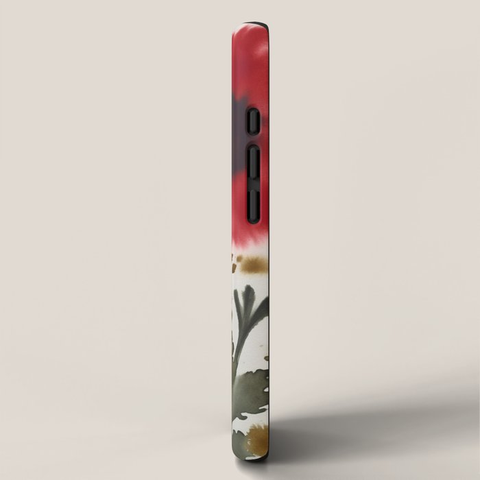 Poppy and Blush Blooms iPhone Case Gallery Image 2