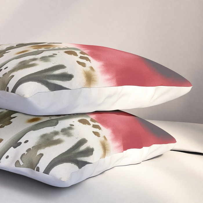 Poppy and Blush Blooms Pillow Sham Gallery Image 3