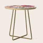 Poppy and Blush Blooms Side Table Gallery Image 1
