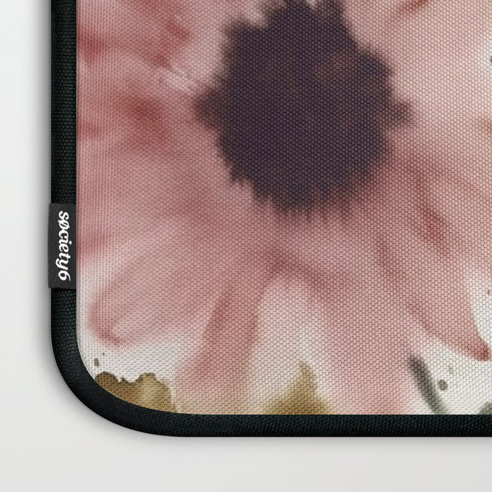 Poppy and Blush Blooms Laptop Sleeve Gallery Image 3