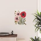 Poppy and Blush Blooms Poster Gallery Image 2