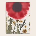 Poppy and Blush Blooms Notebook Gallery Image 4