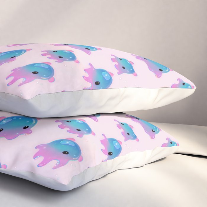 Grimpoteuthis (Dumbo Octopus) Pillow Sham Gallery Image 3