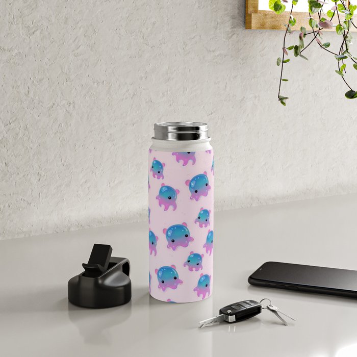 Grimpoteuthis (Dumbo Octopus) Water Bottle Gallery Image 4
