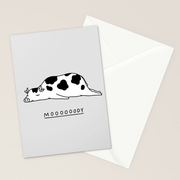 Moooooody Stationery Card Gallery Image 2