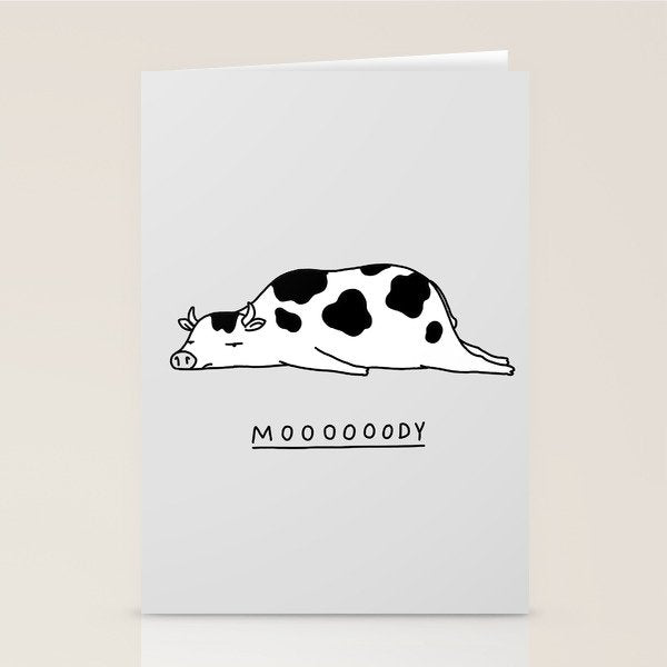 Moooooody Stationery Card Gallery Image 1