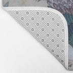Antique Chinoiserie with Bird Bath Mat Gallery Image 2