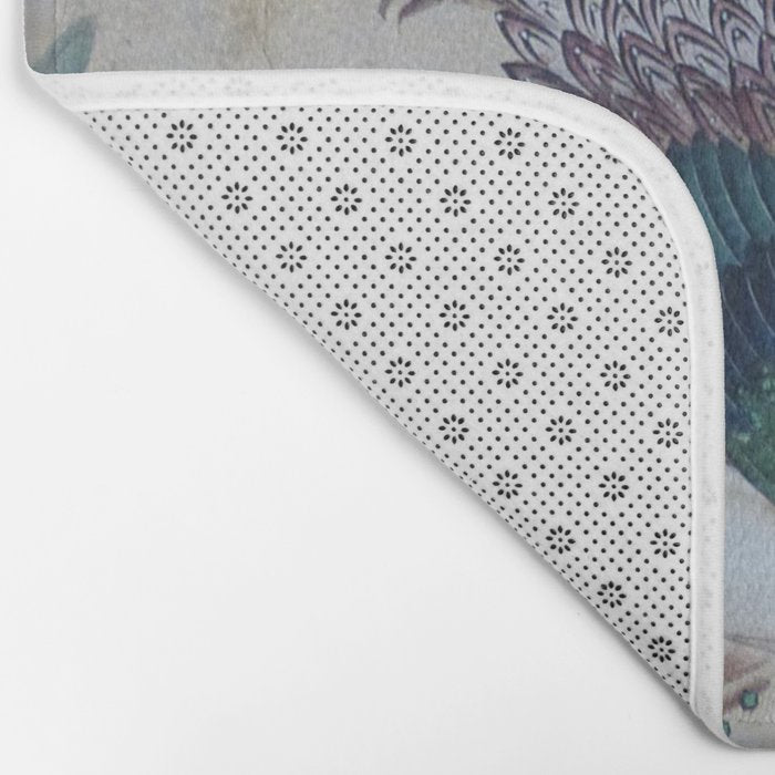 Antique Chinoiserie with Bird Bath Mat Gallery Image 2