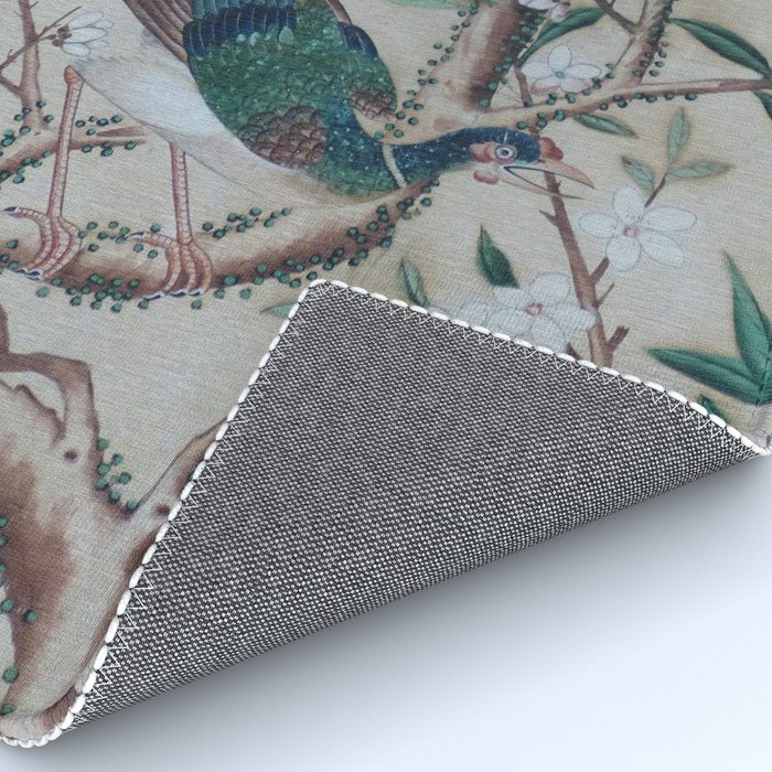 Antique Chinoiserie with Bird Rug Gallery Image 4