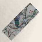 Antique Chinoiserie with Bird Yoga Mat Gallery Image 1