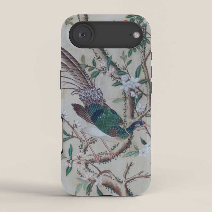 Antique Chinoiserie with Bird iPhone Case Gallery Image 2