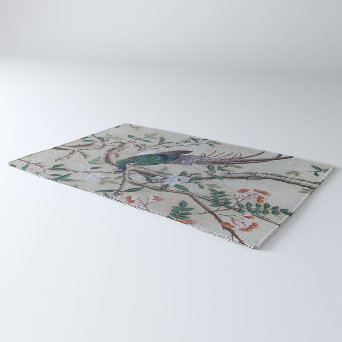 Antique Chinoiserie with Bird Rug Gallery Image 3
