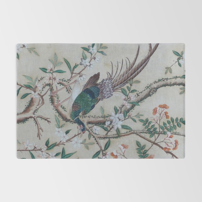 Antique Chinoiserie with Bird Rug Gallery Image 2