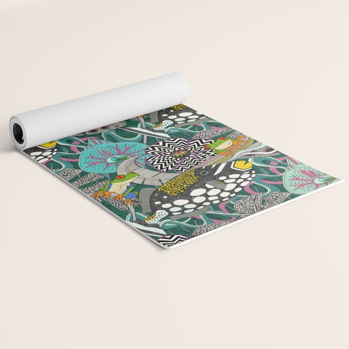 ASHA green Yoga Mat Gallery Image 2