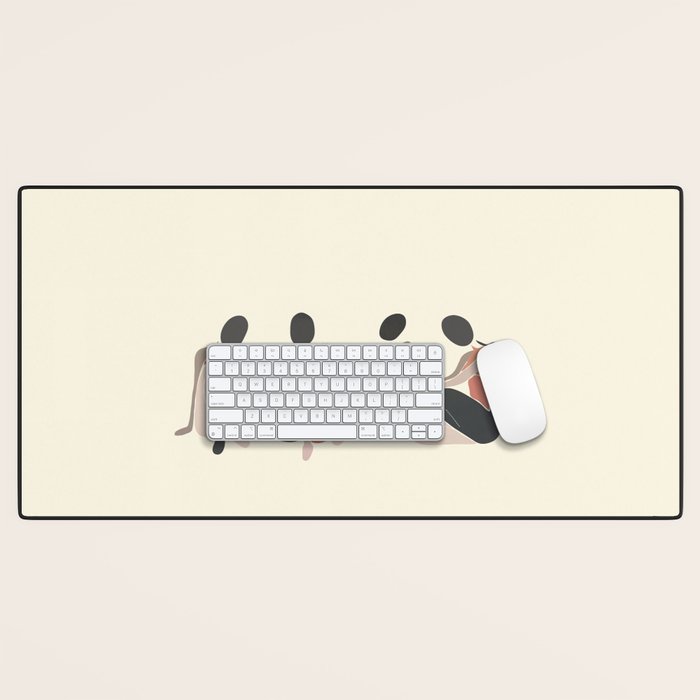 Woman Forms Desk Mat Gallery Image 1
