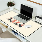 Woman Forms Desk Mat Gallery Image 2