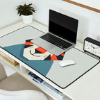 Whimsy Tiger, Animal Portrait Desk Mat Gallery Image 2