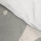 Abstract organic nature shape art pattern Comforter Gallery Image 4