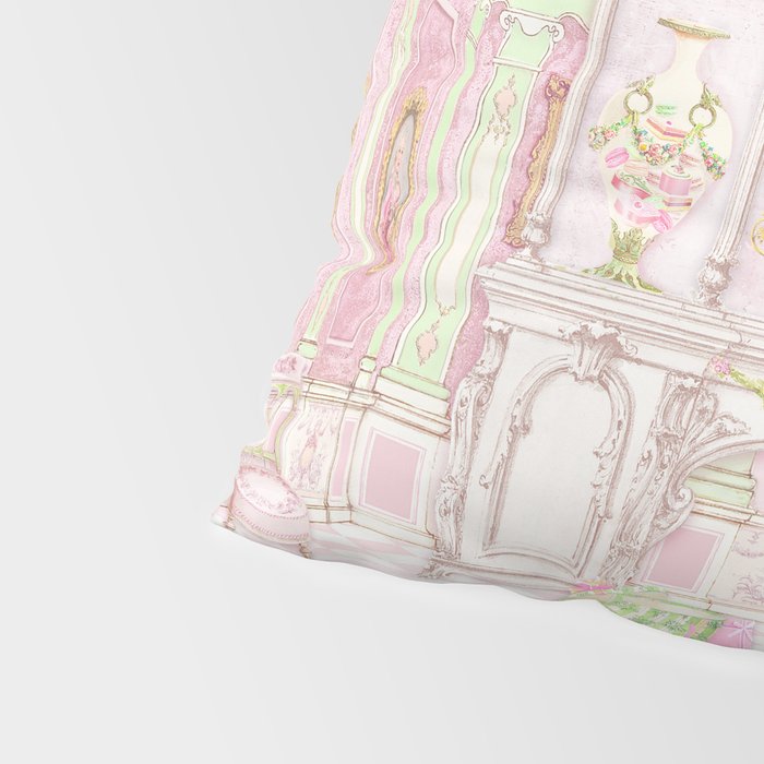 Paris Pink Patisserie Pillow Sham Gallery Image 4