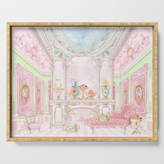 Paris Pink Patisserie Serving Tray Gallery Image 1