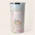 Paris Pink Patisserie Travel Mug Gallery Image 1