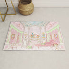 Paris Pink Patisserie Rug Gallery Image 1
