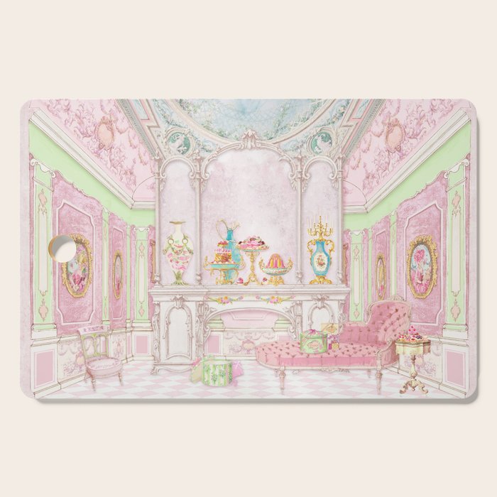 Paris Pink Patisserie Cutting Board Gallery Image 1