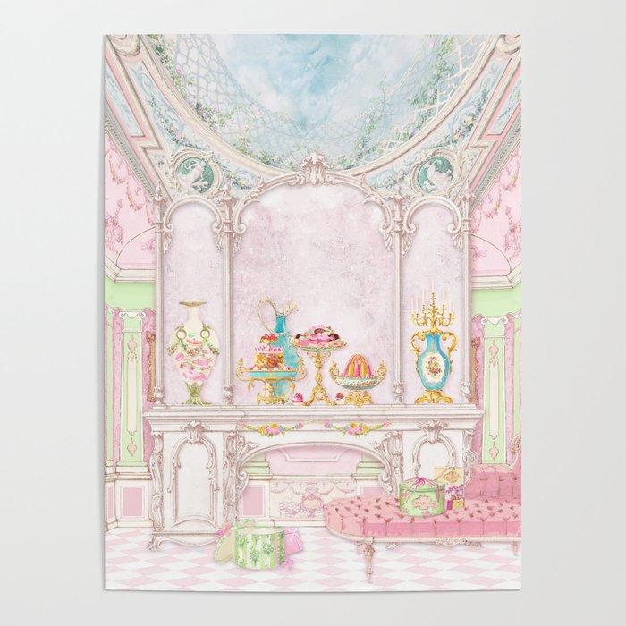 Paris Pink Patisserie Poster Gallery Image 1
