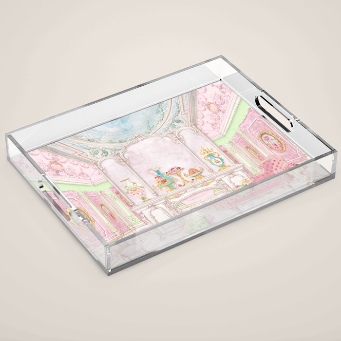 Paris Pink Patisserie Acrylic Tray Gallery Image 1