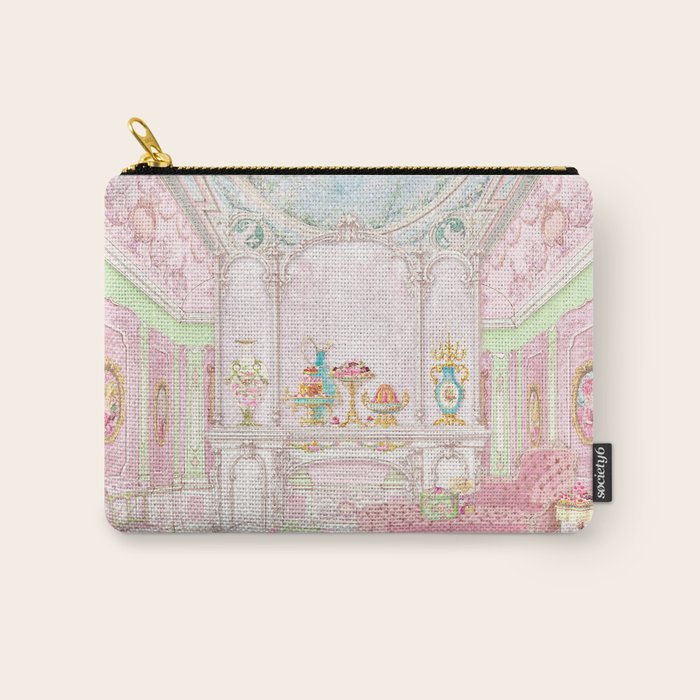 Paris Pink Patisserie Carry All Pouch Gallery Image 1