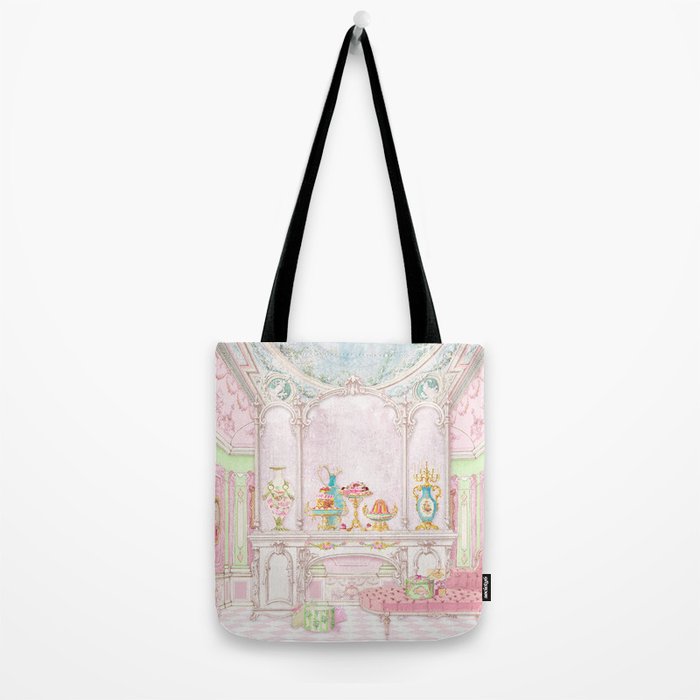 Paris Pink Patisserie Tote Bag Gallery Image 2