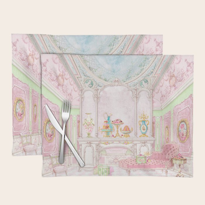 Paris Pink Patisserie Placemat Gallery Image 1