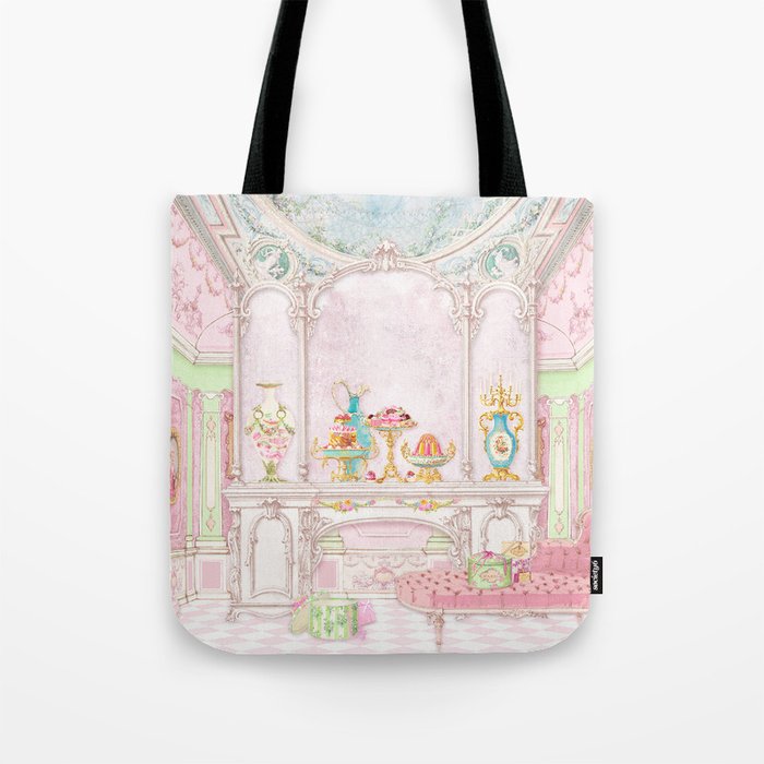 Paris Pink Patisserie Tote Bag Gallery Image 1