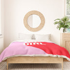 Girl Power - You go girl! Duvet Cover Gallery Image 3