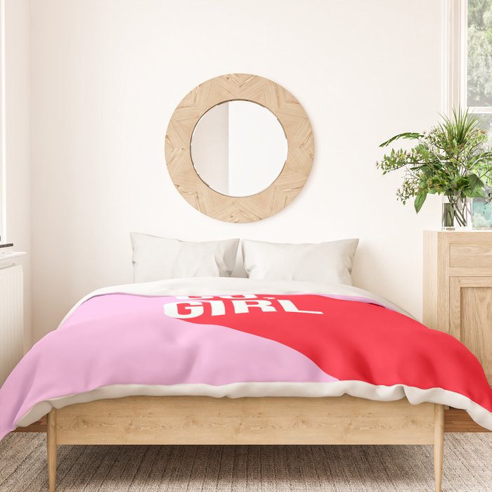 Girl Power - You go girl! Duvet Cover Gallery Image 3