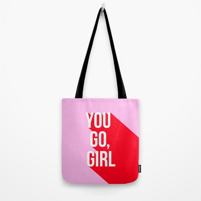 Girl Power - You go girl! Tote Bag Gallery Image 2
