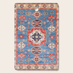 Blue Starblaze Handmade Kazak Rug Cutting Board Gallery Image 1