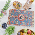 Blue Starblaze Handmade Kazak Rug Cutting Board Gallery Image 2