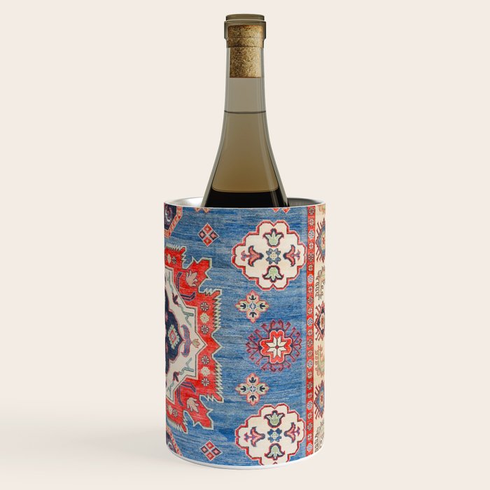 Blue Starblaze Handmade Kazak Rug Wine Chiller Gallery Image 3