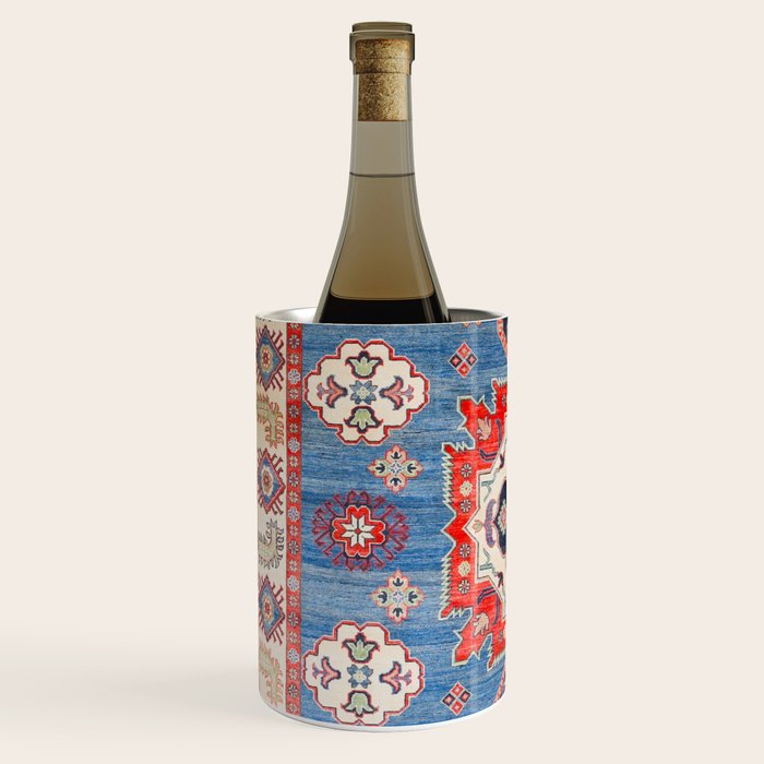 Blue Starblaze Handmade Kazak Rug Wine Chiller Gallery Image 2