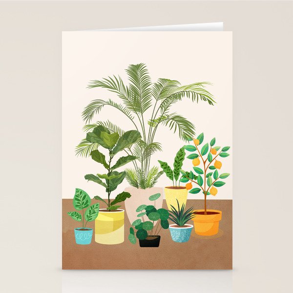 Decoration Pots III Stationery Card Gallery Image 1
