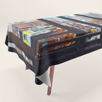 New York City Window Tablecloth Gallery Image 1