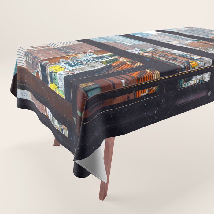 New York City Window Tablecloth Gallery Image 1