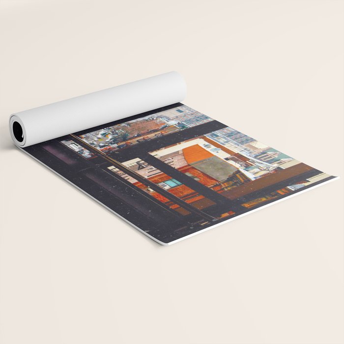 New York City Window Yoga Mat Gallery Image 2