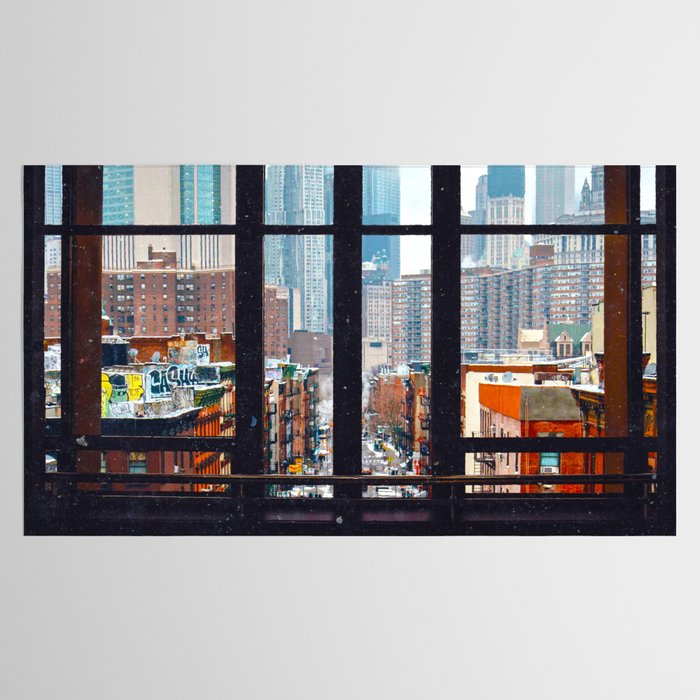 New York City Window Tablecloth Gallery Image 2