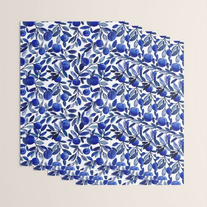 Coastal Blooms Wrapping Paper Gallery Image 3