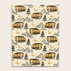 Little Camper - Cream, black, and gold Notebook Gallery Image 4