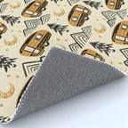 Little Camper - Cream, black, and gold Rug Gallery Image 4