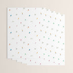 Mountain Skiers Pattern Wrapping Paper Gallery Image 3