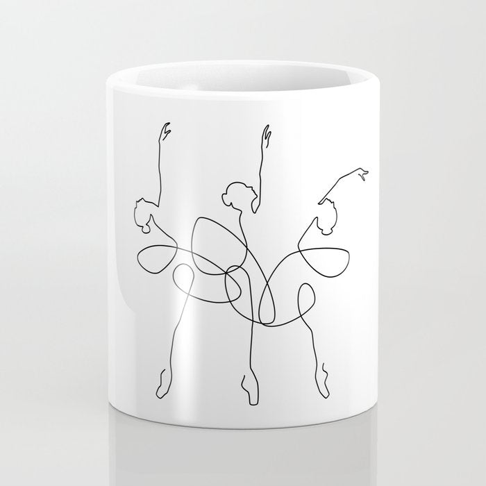 Ballet x 3 Coffee Mug Gallery Image 4
